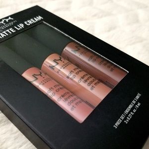 NYX Matte Lip Cream Set of 3